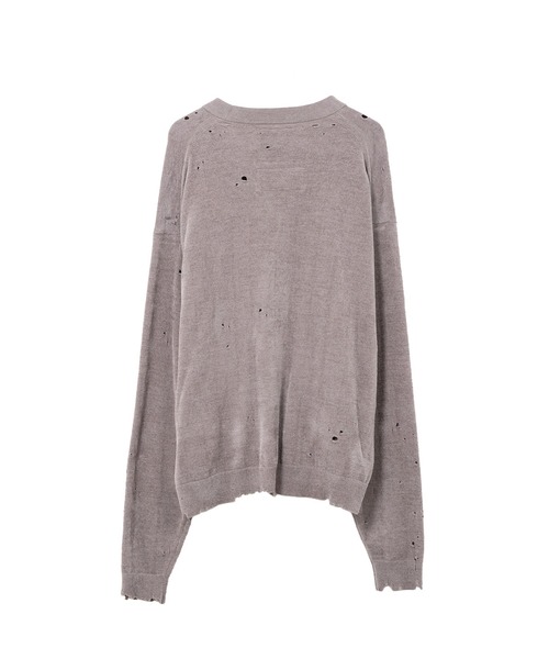 Distressed Knit Cardigan（カーディガン/ボレロ）｜Maison MIHARA