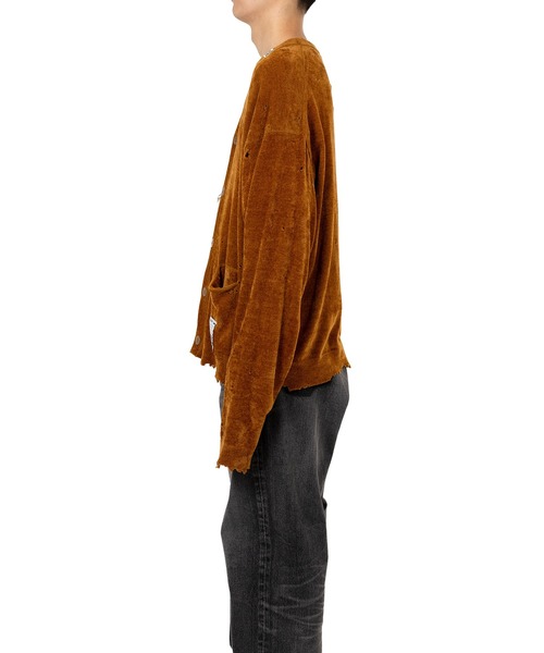 ミハラヤスヒロ Distressed Knit Cardigan Maison MIHARA YASUHIRO ONLINE STORE（メゾンミハラヤスヒロ