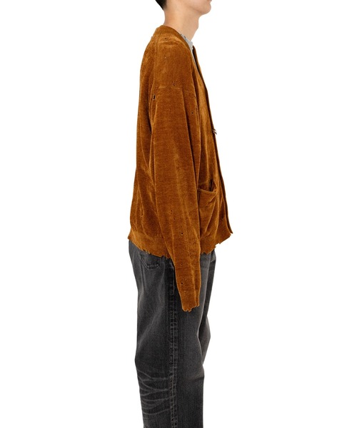 Distressed Knit Cardigan（カーディガン/ボレロ）｜Maison MIHARA