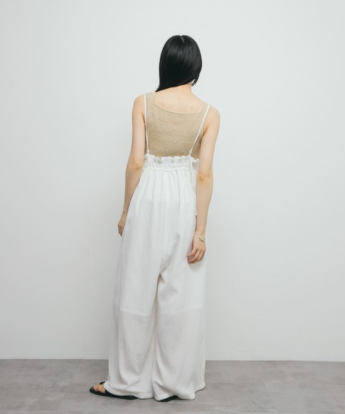 KBF（ケイビーエフ）の「スクエアニットタンクトップ（タンクトップ・レディース・ブルー系その他/ベージュ系その他/ブラック系その他・ONE）」の20枚目の写真