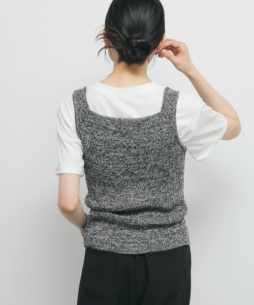 KBF - KBF 2015 a/w ▽ 新品ニット KBF ニット セーター 「WEB/一部店舗限定カラー」レイヤード