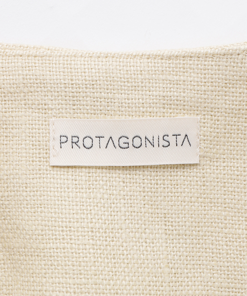 plage(プラージュ)の「PROTAGONISTA / プロタゴニスタ 別注 ASA GILET ジャケット(ベスト・レディース・ベージュ・FREE)」の6枚目の写真