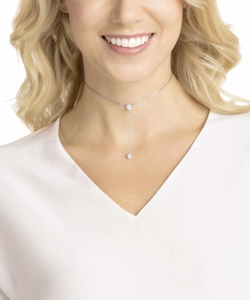 スワロフスキー　Swarovski Attract Y字型 ネックレス stilla-attract-y字型ネックレス
