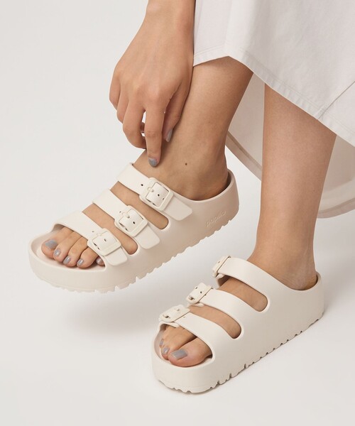 Papillio（パピリオ）の「＜Papillio＞フロリダ III EVA フレックス プラットフォーム サンダル（サンダル・レディース・オフホワイト/ブラック/ライトピンク・38/36/35/37）」の19枚目の写真