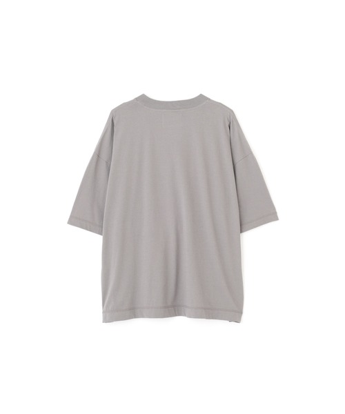 MHL.(エムエイチエル)の「SMOOTH COTTON JERSEY(Tシャツ/カットソー・メンズ・ライトグレー/ダークグリーン・LARGE/MEDIUM)」の3枚目の写真
