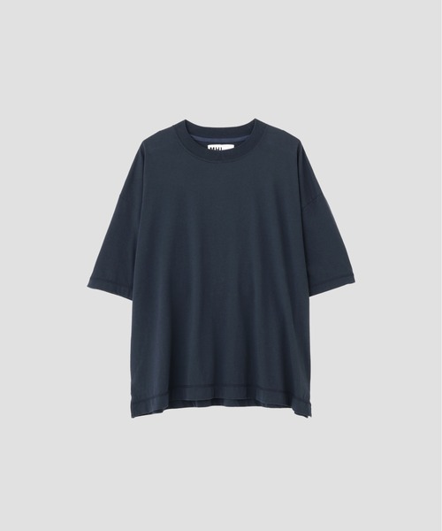 【MHL.】2023年 AW JERSEY カットソー トップス M ブラウン SMOOTH COTTON JERSEY（Tシャツ/カットソー）｜MHL