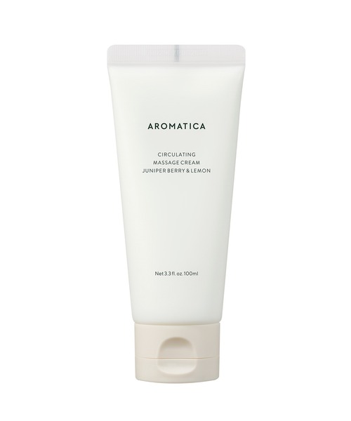 AROMATICA(アロマティカ)の「【ひんやりセルライトケア♪】サーキュレイティングマッサージクリームジュニパーベリー&レモン(ボディケア/ボディクリーム・レディース・その他・FREE)」の2枚目の写真