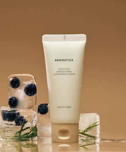 AROMATICA(アロマティカ)の「【ひんやりセルライトケア♪】サーキュレイティングマッサージクリームジュニパーベリー&レモン(ボディケア/ボディクリーム・レディース・その他・FREE)」の8枚目の写真