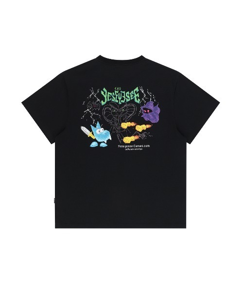 [YESEYESEE ] Y.E.S Game Tee /追跡付 YESEYESEE ] Y.E.S Game Tee /追跡付 (YESEYESEE/Tシャツ