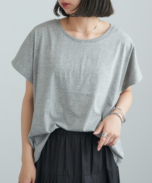 TRUSS(トラス)の「【TRUSS】ウィメンズ ドルマン Tシャツ WDN-804(Tシャツ/カットソー・レディース・オートミール/ライトピンク/ヘザーグレー/オフホワイト・M)」の10枚目の写真