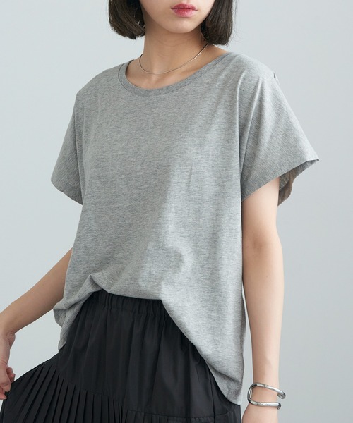 TRUSS(トラス)の「【TRUSS】ウィメンズ ドルマン Tシャツ WDN-804(Tシャツ/カットソー・レディース・オートミール/ライトピンク/ヘザーグレー/オフホワイト・M)」の11枚目の写真