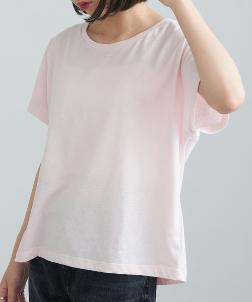 TRUSS(トラス)の「【TRUSS】ウィメンズ ドルマン Tシャツ WDN-804(Tシャツ/カットソー・レディース・オートミール/ライトピンク/ヘザーグレー/オフホワイト・M)」の22枚目の写真