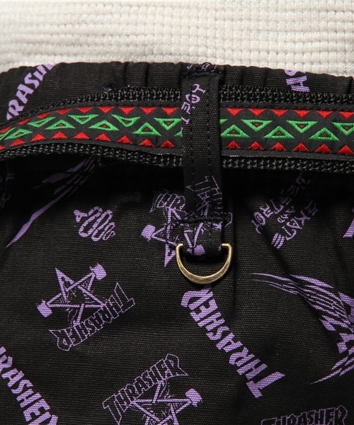 ALDIES（アールディーズ）の「THRASHER Short Pants スラッシャーコラボ ショートパンツ（その他パンツ・メンズ・ブラック/ブラック×パープル・MEDIUM/LARGE/X-LARGE/SMALL）」の11枚目の写真