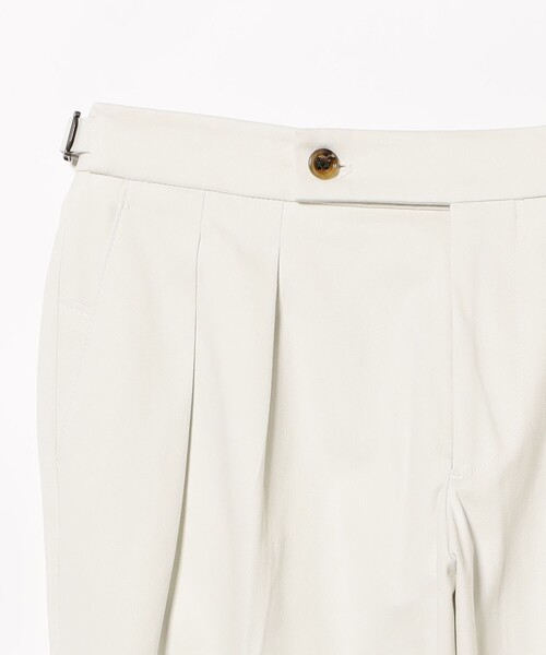 BRILLA per il gusto（ブリッラペルイルグースト）の「【別注】BERWICH / SCOTCH コットンツイル スラックス（その他パンツ・メンズ・ホワイト系その他2・48/42/44/46/50）」の3枚目の写真