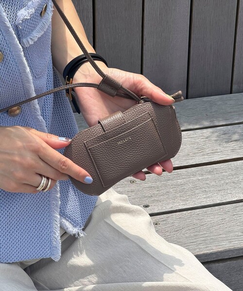 NOLLEY’S(ノーリーズ)の「メガネケースチャーム(チャーム・レディース・ベージュ/グレイッシュブルー/シルバー/ブラック・FREE)」の8枚目の写真