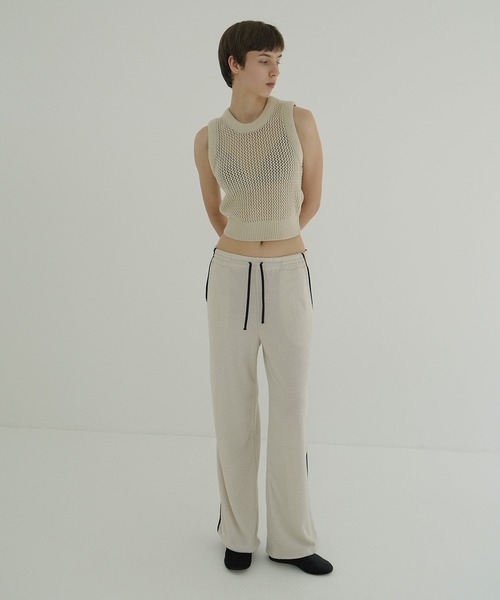 3D RIB MESH KNIT TOPS（その他トップス）｜CLANE（クラネ）の