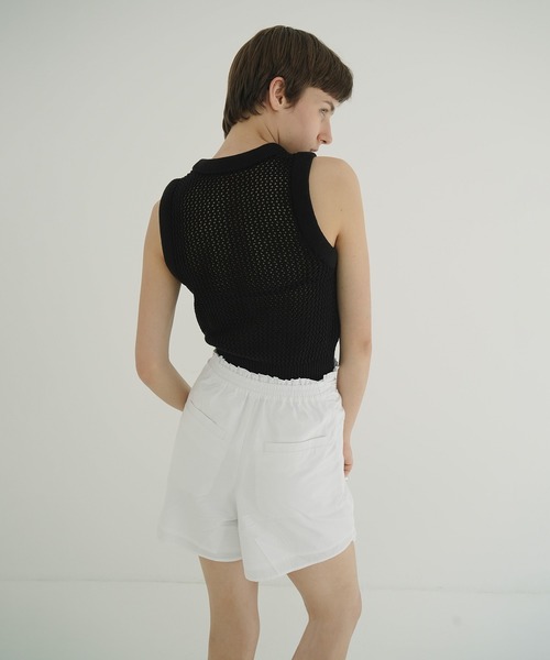 トップス CLANE 3D RIB MESH KNIT TOPS CLANE 3D RIB MESH KNIT TOPS（タンクトップ）｜CLANE（クラネ