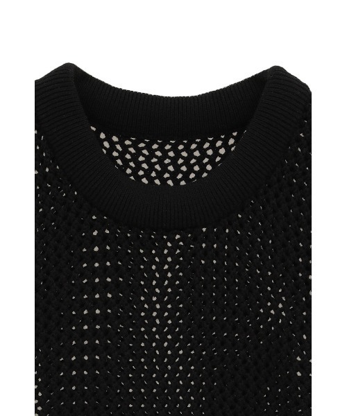 トップス CLANE 3D RIB MESH KNIT TOPS CLANE 3D RIB MESH KNIT TOPS（タンクトップ）｜CLANE（クラネ