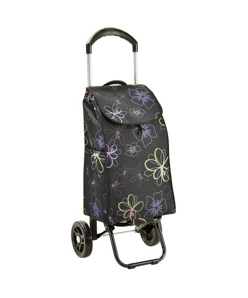BACKYARD FAMILY（バックヤードファミリー）の「VALENTINO VISCANI ショッピングカート 32L（クラッチバッグ・レディース・ブラック×グレー/パープル/ブラック系その他2/ブラック×ブラック/ブラック系その他/ブラック×レッド・XXXS）」の3枚目の写真
