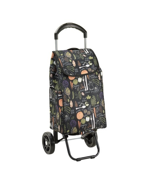 BACKYARD FAMILY（バックヤードファミリー）の「VALENTINO VISCANI ショッピングカート 32L（クラッチバッグ・レディース・ブラック×グレー/パープル/ブラック系その他2/ブラック×ブラック/ブラック系その他/ブラック×レッド・XXXS）」の5枚目の写真