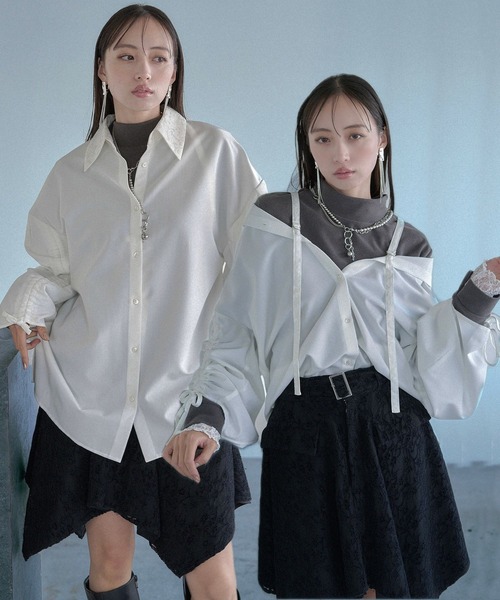 2WAYイソザイオフショルシャツ(HARE)（シャツ/ブラウス）｜HARE（ハレ
