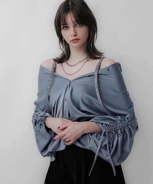 2WAYイソザイオフショルシャツ(HARE)（シャツ/ブラウス）｜HARE（ハレ