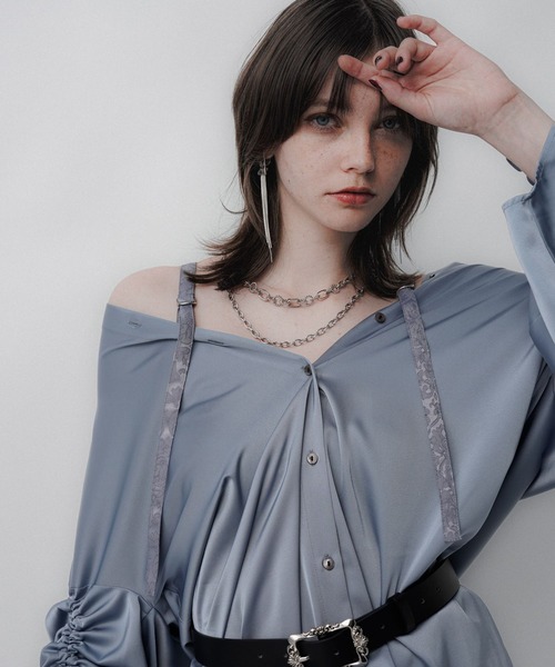 2WAYイソザイオフショルシャツ(HARE)（シャツ/ブラウス）｜HARE（ハレ