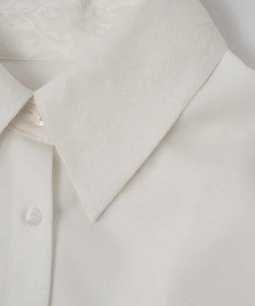 HARE(ハレ)の「2WAYイソザイオフショルシャツ(HARE)(シャツ/ブラウス・レディース・ストライプ/ブラック/ライトブルー/ホワイト/ブラック系その他/パープル・FREE)」の11枚目の写真