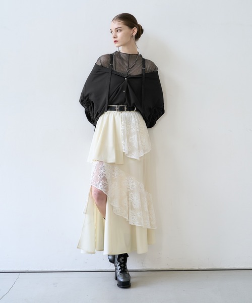 【 完全新品未使用 】2WAYイソザイオフショルシャツ(HARE) HARE（ハレ） ブラウス シャツ 2WAYイソザイオフショルシャツ(HARE