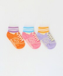 NEW BALANCE | <New Balance>ガールズ ソックス 3P / キッズ 13㎝‐19㎝(ソックス/靴下)