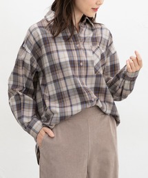 ゆるチェックシャツ