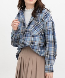 ゆるチェックシャツ