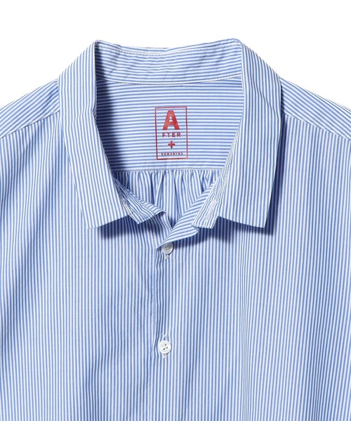 ESTNATION（エストネーション）の「aftersunshine / ストライプシャツ（シャツ/ブラウス・メンズ・ブラック系その他/ブルー系その他・MEDIUM/LARGE）」の18枚目の写真