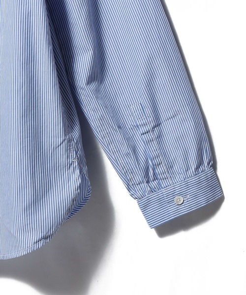 ESTNATION（エストネーション）の「aftersunshine / ストライプシャツ（シャツ/ブラウス・メンズ・ブラック系その他/ブルー系その他・MEDIUM/LARGE）」の9枚目の写真