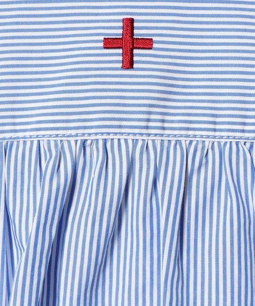 ESTNATION（エストネーション）の「aftersunshine / ストライプシャツ（シャツ/ブラウス・メンズ・ブラック系その他/ブルー系その他・MEDIUM/LARGE）」の10枚目の写真