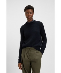 BOSS（ボス）の「ウールブレンド セーター ロールネック&カフス（ニット/セーター）」