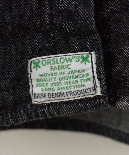 orSlow(オアスロウ)の「orSlow/オアスロウ BLACK DENIM WESTERN SHIRT シャツ(シャツ/ブラウス・メンズ・ブラック・2/3/4)」の20枚目の写真