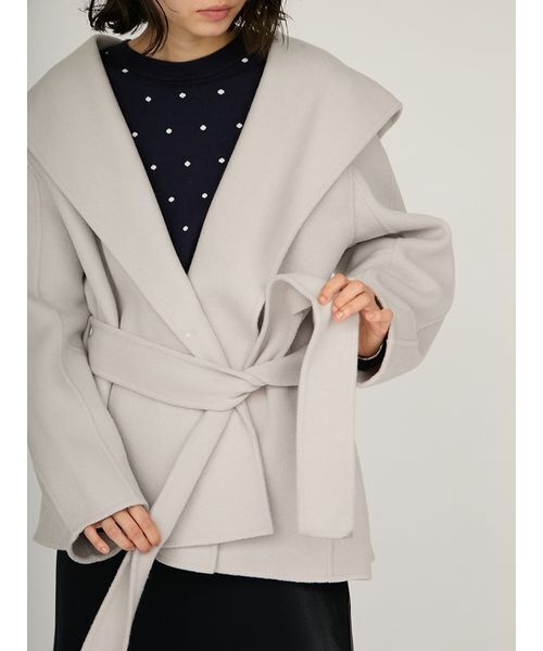 セール】ロイヤルジーロン・フーデッドミドルコート（ダッフルコート