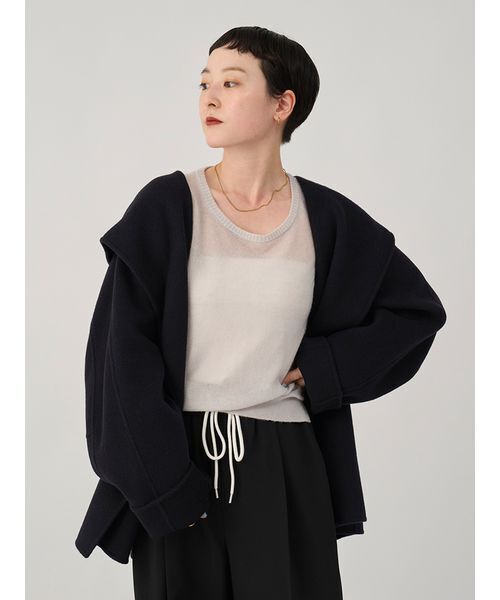 emmi ロイヤルジーロンブルゾン emmi】ロイヤルジーロン リバーブルゾン 【emmi】ロイヤルジーロン