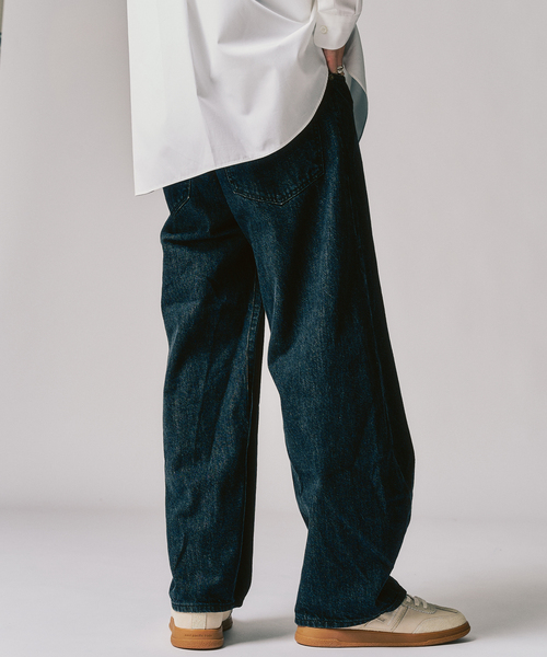 417 EDIFICE（フォーワンセブンエディフィス）の「LE JAPON ATELIER ×【OKAYAMA DENIM / オカヤマDENIM】（デニムパンツ・メンズ・ブラック/ブルー系その他/アイボリー・SMALL/MEDIUM/LARGE/X-LARGE）」の15枚目の写真