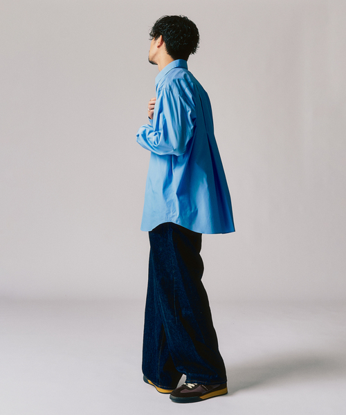 417 EDIFICE（フォーワンセブンエディフィス）の「LE JAPON ATELIER ×【OKAYAMA DENIM / オカヤマDENIM】（デニムパンツ・メンズ・ブラック/ブルー系その他/アイボリー・SMALL/MEDIUM/LARGE/X-LARGE）」の20枚目の写真