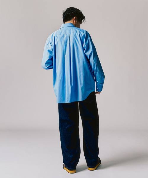 417 EDIFICE（フォーワンセブンエディフィス）の「LE JAPON ATELIER ×【OKAYAMA DENIM / オカヤマDENIM】（デニムパンツ・メンズ・ブラック/ブルー系その他/アイボリー・SMALL/MEDIUM/LARGE/X-LARGE）」の21枚目の写真