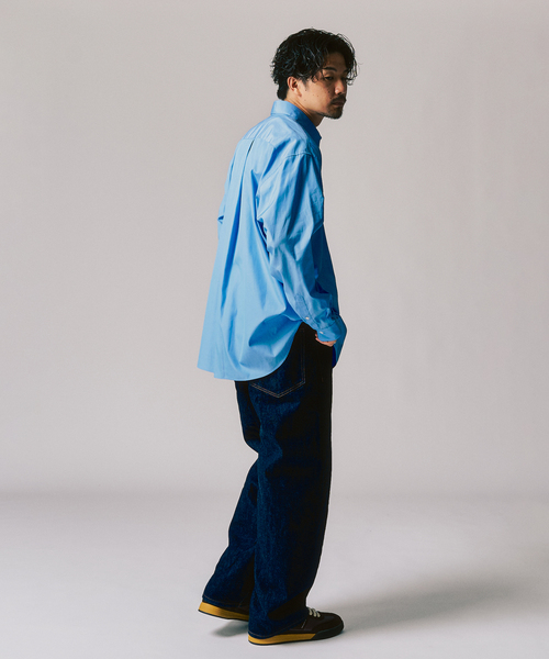 417 EDIFICE（フォーワンセブンエディフィス）の「LE JAPON ATELIER ×【OKAYAMA DENIM / オカヤマDENIM】（デニムパンツ・メンズ・ブラック/ブルー系その他/アイボリー・SMALL/MEDIUM/LARGE/X-LARGE）」の22枚目の写真