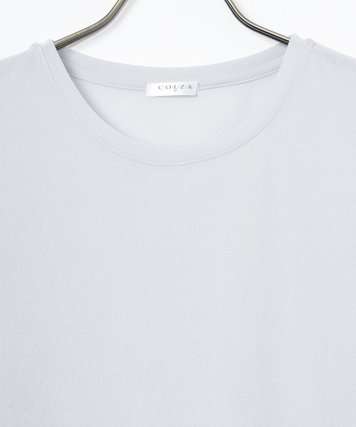 Honeys(ハニーズ)の「袖口チュール使いトップス(Tシャツ/カットソー・レディース・グレー/ブラック/ホワイト・L/LL/M/S)」の11枚目の写真