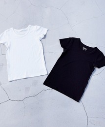 Fluffy BROTHERS（フラッフィーブラザーズ）の「肌着Tシャツ(首グリ深め）（インナーウェア/肌着）」