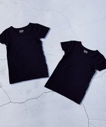 Fluffy BROTHERS（フラッフィーブラザーズ）の「肌着Tシャツ(首グリ深め）（インナーウェア/肌着）」