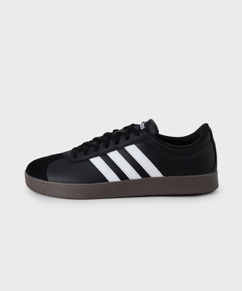 adidas(アディダス)の「adidas VLコートベース(スニーカー・レディース・オフホワイト/ブラック・45/35)」の6枚目の写真