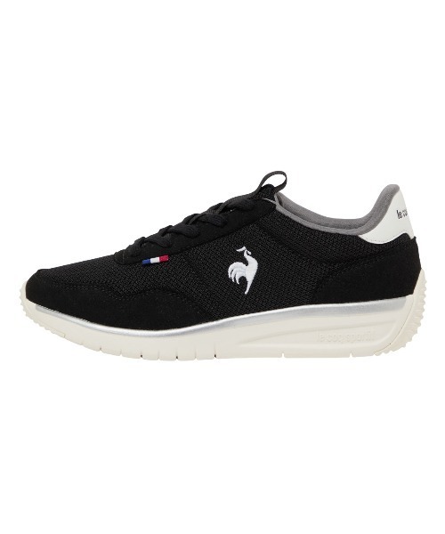 le coq sportif(ルコックスポルティフ)の「ルコックスポルティフ/LCS クオーツ ES 消臭 LU5FSN67LZ(スニーカー・レディース・グレー×ホワイト/ブラック×ホワイト/ホワイト系その他4・23.0cm/23.5cm/24.0cm/24.5cm/25.0cm/22.5cm)」の1枚目の写真