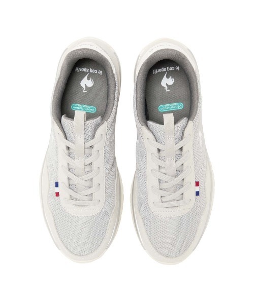 le coq sportif(ルコックスポルティフ)の「ルコックスポルティフ/LCS クオーツ ES 消臭 LU5FSN67LZ(スニーカー・レディース・グレー×ホワイト/ブラック×ホワイト/ホワイト系その他4・23.0cm/23.5cm/24.0cm/24.5cm/25.0cm/22.5cm)」の17枚目の写真