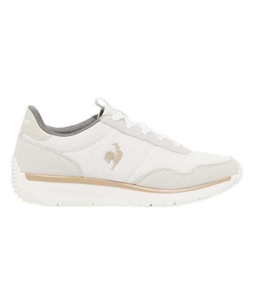 le coq sportif(ルコックスポルティフ)の「ルコックスポルティフ/LCS クオーツ ES 消臭 LU5FSN67LZ(スニーカー・レディース・グレー×ホワイト/ブラック×ホワイト/ホワイト系その他4・23.0cm/23.5cm/24.0cm/24.5cm/25.0cm/22.5cm)」の4枚目の写真